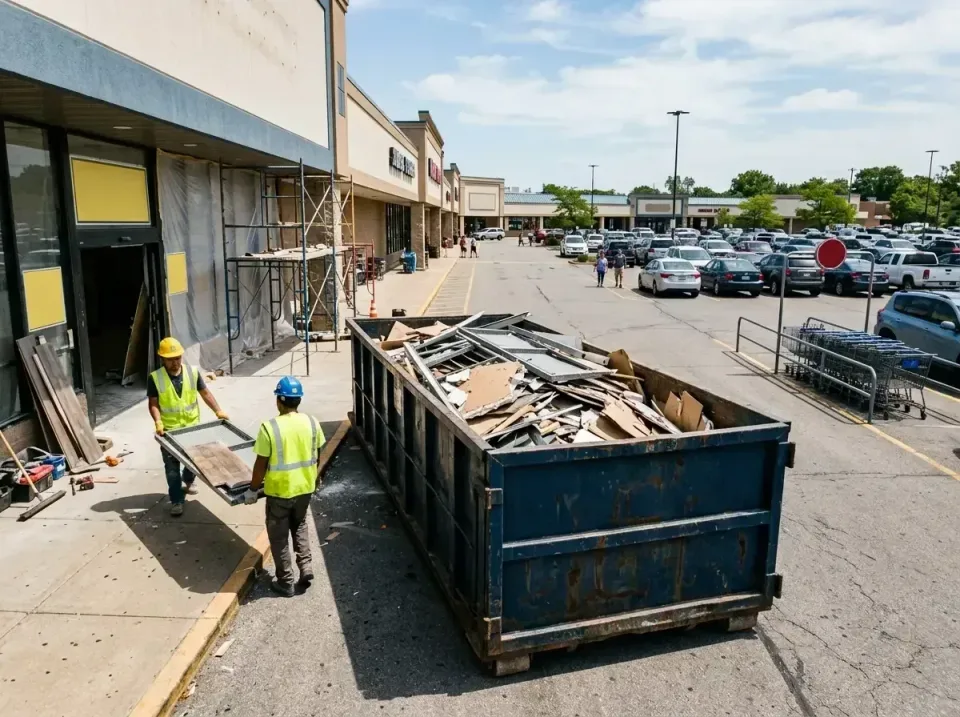 retail-store-renovation-debris-003 — frequently asked questions, Roll-off Dumpster Rentals in Elmwood Place, OH